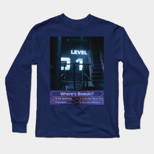 Aliens (1986): Where's Bowski? Long Sleeve T-Shirt